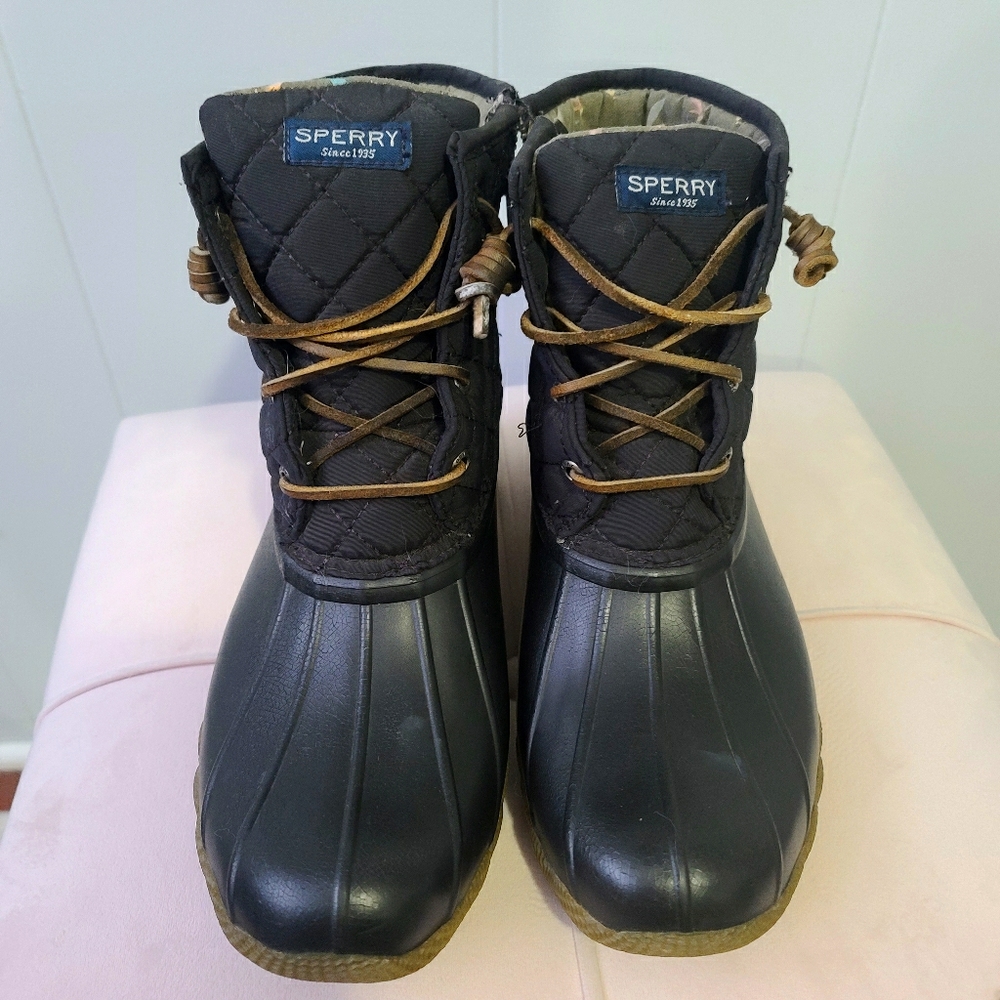 Sperry Classic Saltwater Quilted Duck Boot Women's